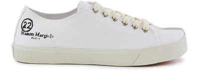 Shop Maison Margiela Low Top Trainers In White