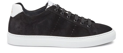 Shop National Standard Edition 4 Trainers In Black Suede