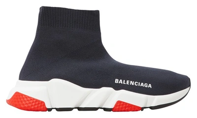 Shop Balenciaga Speed Sneakers In Grey