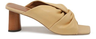 Shop Rejina Pyo Naomi Mules In Peach/honey