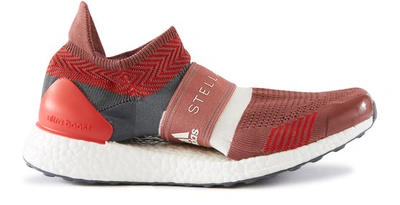 Shop Adidas By Stella Mccartney Ultra Boost X3ds Trainers In Brick Red