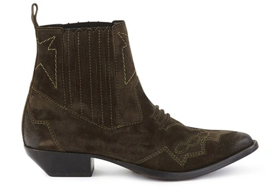 Shop Roseanna Tucson Ankle Boots In Foret