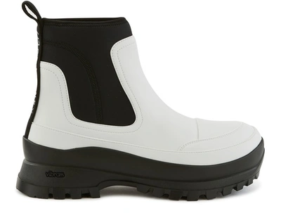 Shop Stella Mccartney Boots In 9028 - White/black/b-w/bk/b