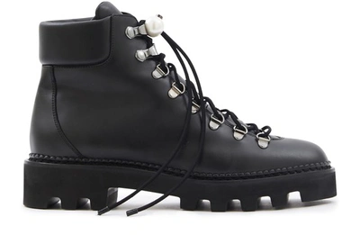 Shop Nicholas Kirkwood Delfi Hiking Boots In Black