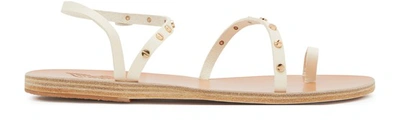 Shop Ancient Greek Sandals Apli Eleftheria Nail Sandals In Off White