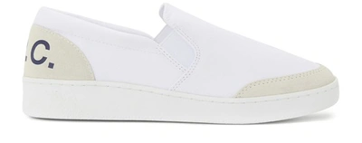 Shop A.p.c. Coleen Slip-ons In White