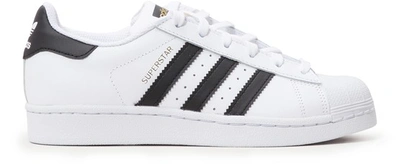 Shop Adidas Originals Superstar Trainers In Ftwr Blanc