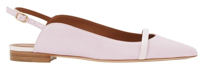 Shop Malone Souliers Marion Ballet Pumps In Pink/baby Pink