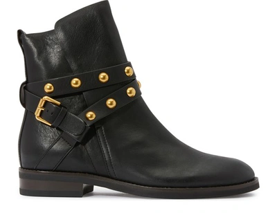 Shop See By Chloé Janis Ankle Boots In Nero