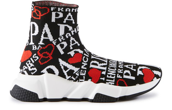 Crepslocker On foot shot of the Balenciaga Speed Sock