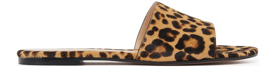 gianvito rossi leopard mules