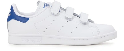 Adidas Originals Stan Smith Cf Sneakers In White And Navy | ModeSens