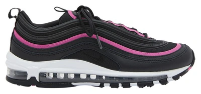 Shop Nike Air Max 97 Lx Sneakers In Black Black Active Fuchsia