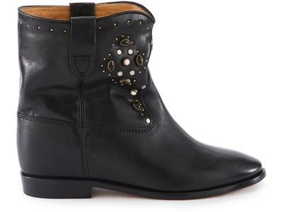 Shop Isabel Marant Cluster Boots In Black