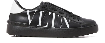 Shop Valentino Garavani - Vltn Low-top Sneakers In Black