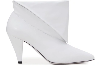 Shop Givenchy Medium Heel Ankle Boots In White