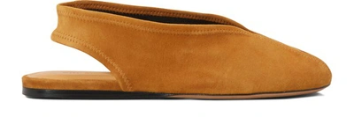 Shop Isabel Marant Malieke Leather Sandals In Camel