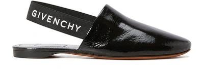 Shop Givenchy Rivington Slingback Sandals In Black