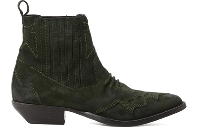 Shop Roseanna Tucson Leather Boots In Forêt