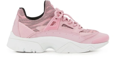 Shop Kenzo Bass Sneakers In Pastel Pink
