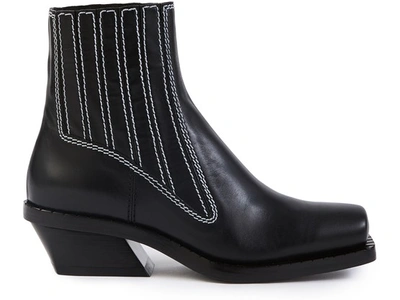 Shop Proenza Schouler New Como Ankle Boots In Black