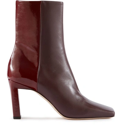 Shop Wandler Isa Ankle Boots In Port Mix