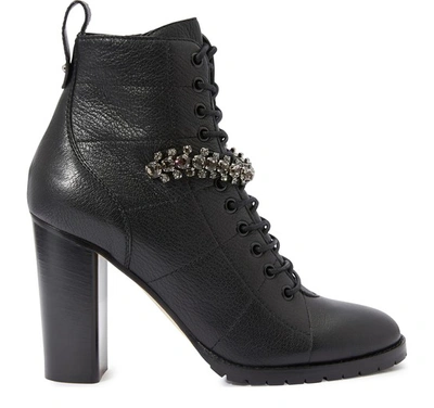 Shop Jimmy Choo Cruz 95 Ankle Boots In Black