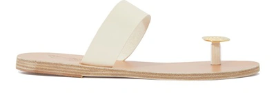 Shop Ancient Greek Sandals Thalia Sandals In Off-white