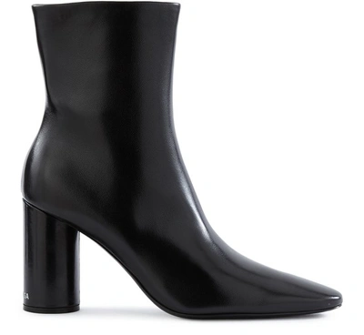 Shop Balenciaga Oval Ankle Boots In 1006