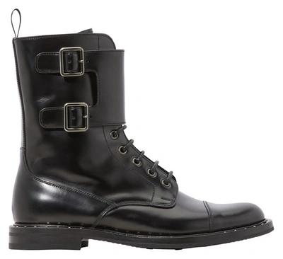 Shop Church's Stefy Leather Boots In Black