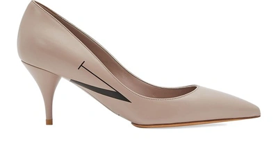 Shop Valentino Gavarani Pumps In Poudre