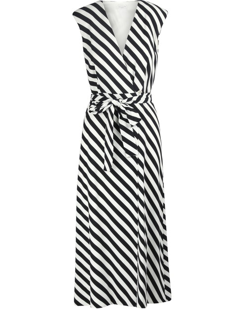 dries van noten wrap dress