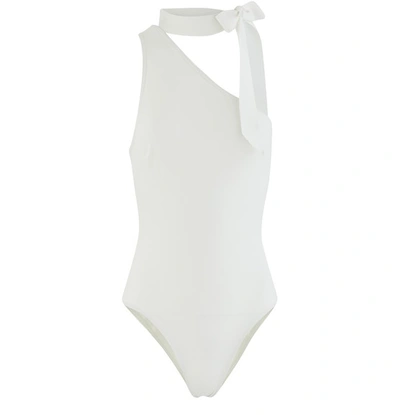 Shop Zimmermann Kirra Swimming Costume In Ivory