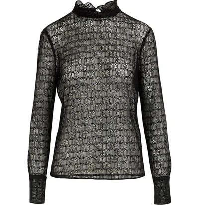 Shop Officine Generale Cynthia Blouse In Black