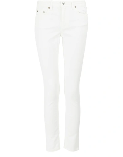 Shop Acne Studios Climb Cotton Jeans In White