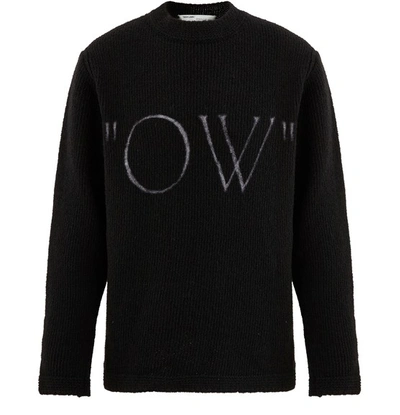 Shop Off-white Oversize Sweatshirt In Black