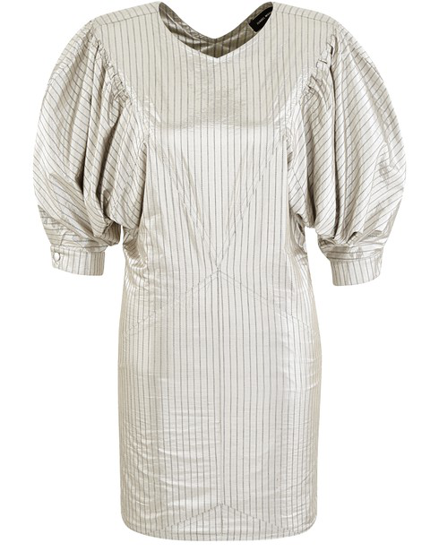 isabel marant silver dress