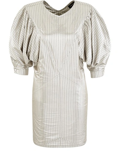 Shop Isabel Marant Radela Dress In Silver