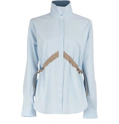 Shop Aalto Cotton Shirt In Blue