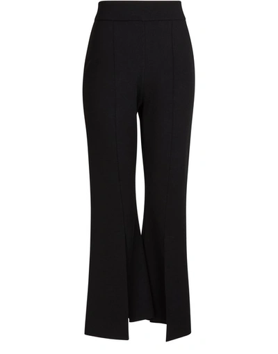 Shop Stella Mccartney Cady Pants In 1000 - Black