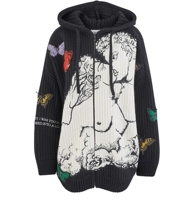 Shop Valentino Garavani Cloud Jacket In Nero Multicolor