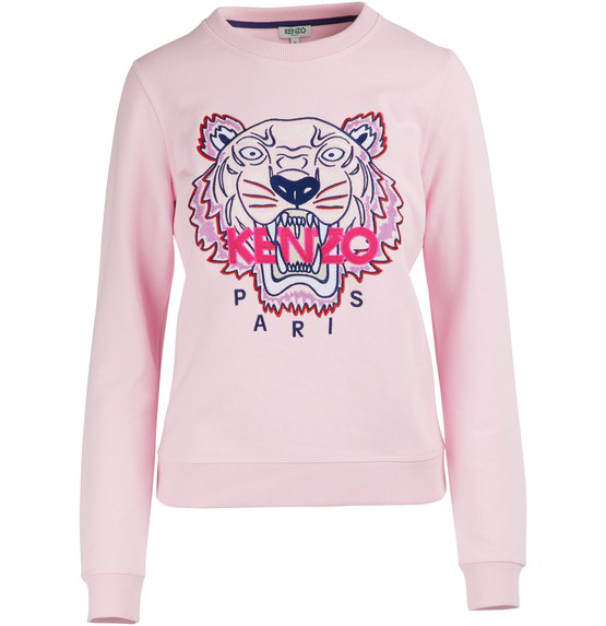 kenzo hoodie pink