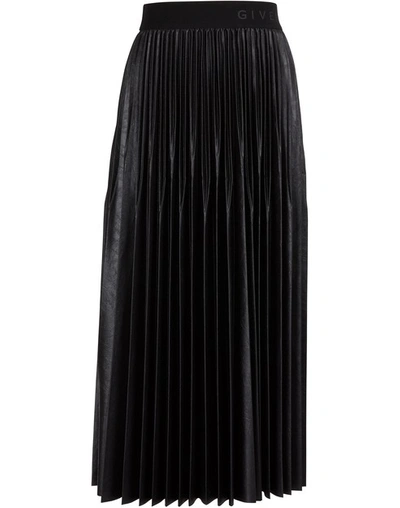 Shop Givenchy Mid-length Skirt In Noir