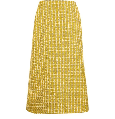 Shop Balenciaga Kick Wool Skirt In 7200