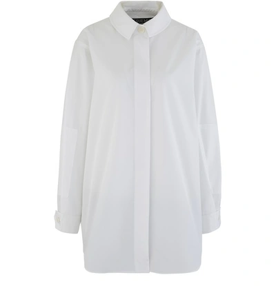 Shop Jacquemus Loya Cotton Shirt In White
