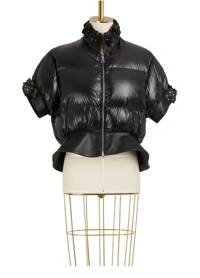 Shop Moncler Genius 6 Moncler Noir Kei Ninomiya Onyx Down Jacket In 999 Black