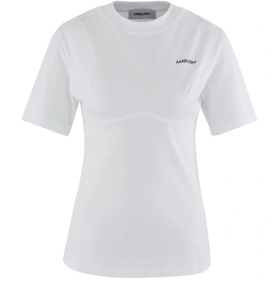 Shop Ambush Panel Cutsaw" Cotton T-shirt In White