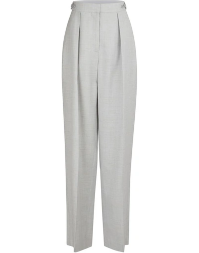 Shop Stella Mccartney Wide-leg Dress Pants In 4691 - Ciel