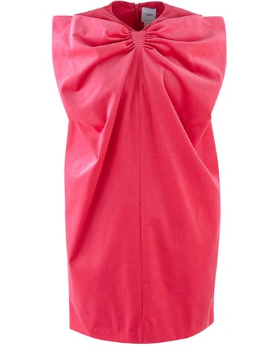 Shop Patou Ribbon Dress In Darling Pink