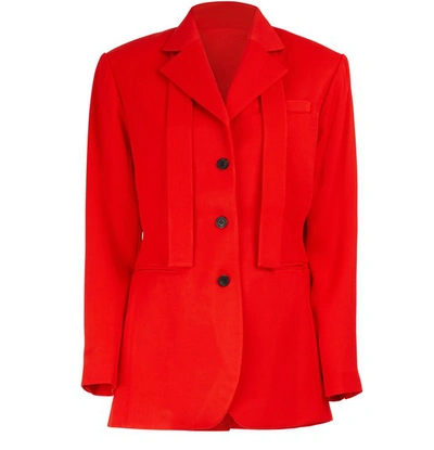 Shop Aalto Tailored Jacket In Red